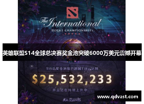 英雄联盟S14全球总决赛奖金池突破6000万美元震撼开幕